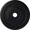 Ekena Millwork Cole Ceiling Medallion (Fits Canopies up to 9 1/8"), 25 3/8"OD x 3 3/8"ID x 1 3/8"P, Steel Gray CM25COSGS - alternate 1